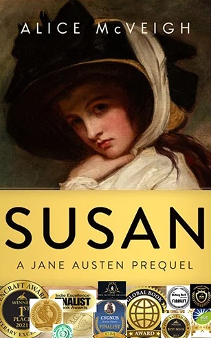 Susan cover with awards badges